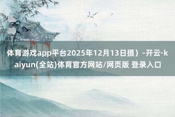 体育游戏app平台2025年12月13日摄）-开云·kaiyun(全站)体育官方网站/网页版 登录入口
